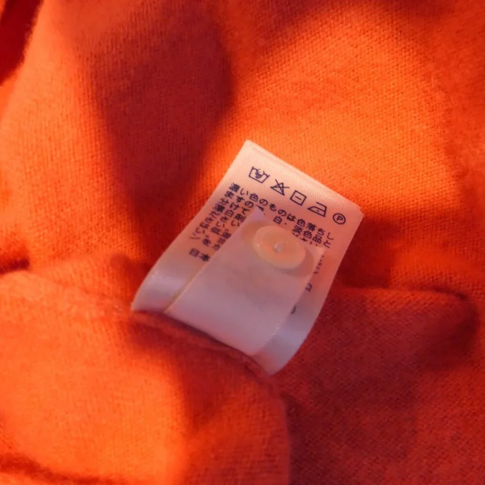 Lands’ End 100% Cashmere Cardigan Sweater Coral Plus Size 2X - Picture 6 of 11